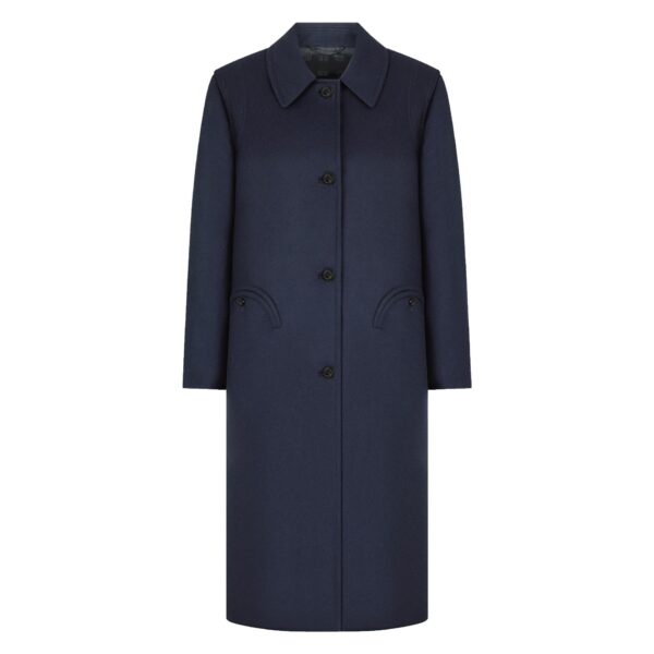 Woolly Coat in Nitak Navy
