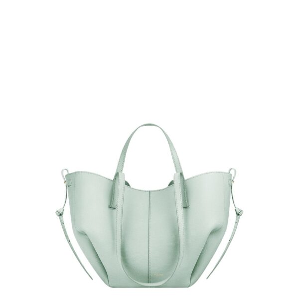 Polène Cyme Mini in Sea Foam Cyme Mini in Sea Foam - Mini Bags - Parisian Luxury Leather Bag at Coveti