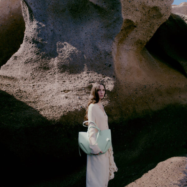 Polène Cyme in Sea Foam Cyme in Sea Foam - Totes & Top-Handle Bags - Parisian Luxury Leather Bag at Coveti