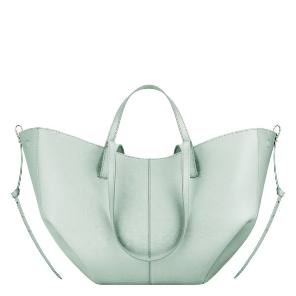 Polène Cyme in Sea Foam Cyme in Sea Foam - Totes & Top-Handle Bags - Parisian Luxury Leather Bag at Coveti