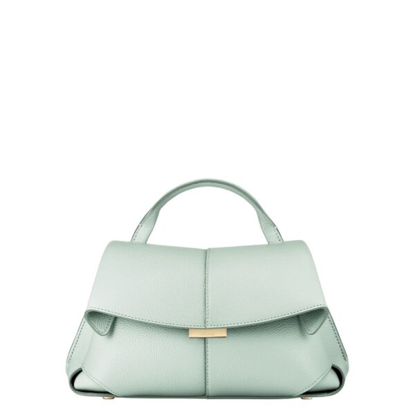 Polène Mokki Mini in Sea Foam Mokki Mini in Sea Foam - Mini Bags - Parisian Luxury Leather Bag at Coveti