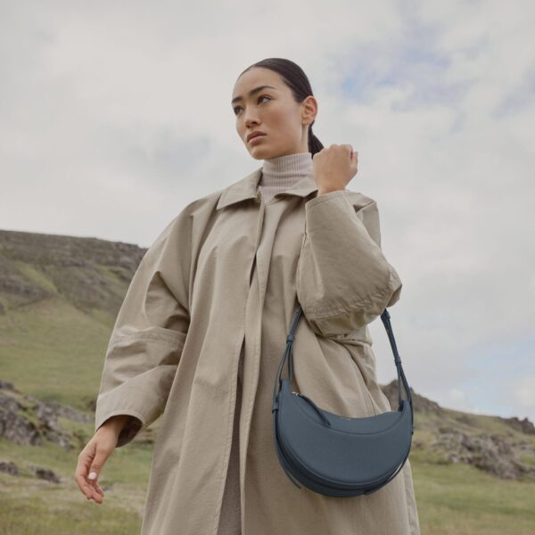 Polène Numéro Dix in Midnight Blue Numéro Dix in Midnight Blue - Shoulder & Crossbody Bags - Parisian Luxury Leather Bag at Coveti