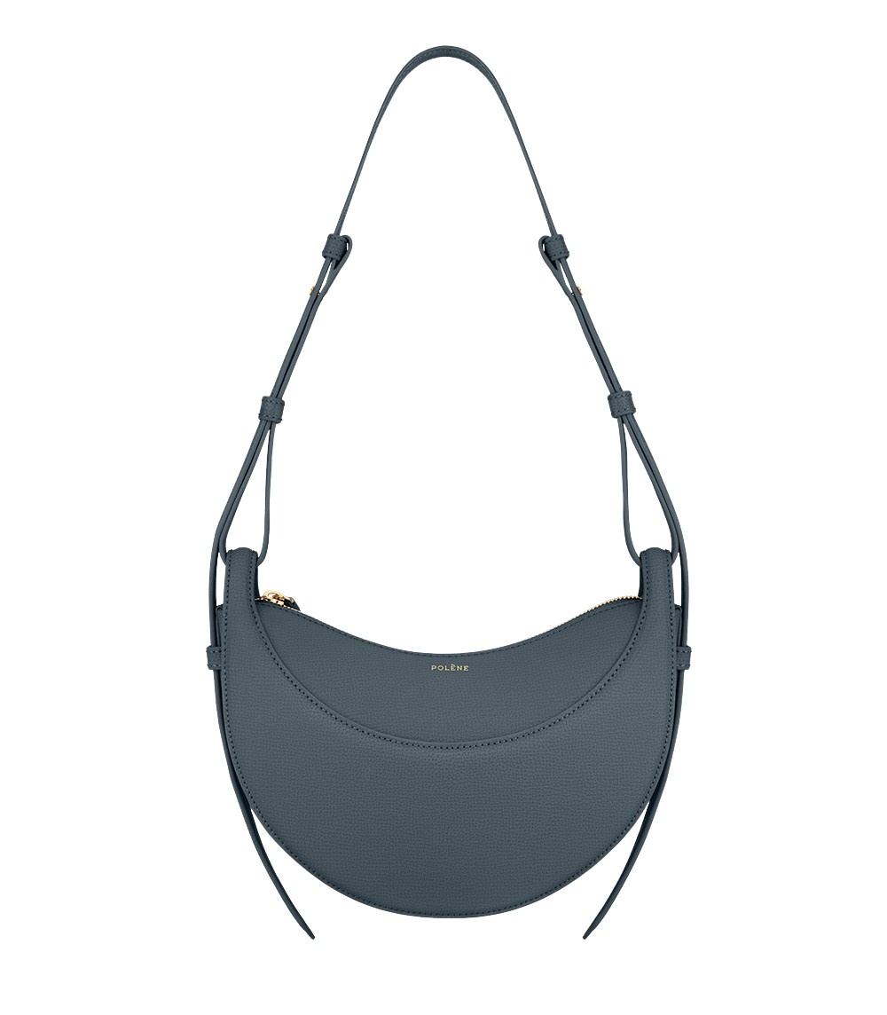 Polène Numéro Dix in Midnight Blue Numéro Dix in Midnight Blue - Shoulder & Crossbody Bags - Parisian Luxury Leather Bag at Coveti