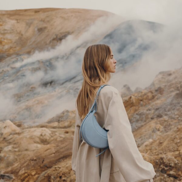 Polène Numéro Dix in Polar Numéro Dix in Polar - Shoulder & Crossbody Bags - Parisian Luxury Leather Bag at Coveti