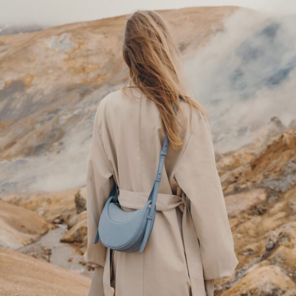 Polène Numéro Dix in Polar Numéro Dix in Polar - Shoulder & Crossbody Bags - Parisian Luxury Leather Bag at Coveti