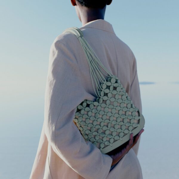 Polène Solé in Sea Foam Solé in Sea Foam - Shoulder & Crossbody Bags - Parisian Luxury Leather Bag at Coveti
