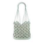 Polène Solé in Sea Foam Solé in Sea Foam - Shoulder & Crossbody Bags - Parisian Luxury Leather Bag at Coveti