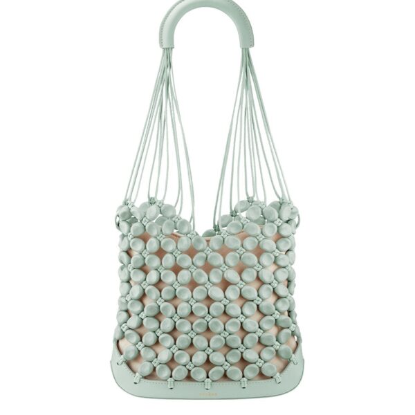 Polène Solé in Sea Foam Solé in Sea Foam - Shoulder & Crossbody Bags - Parisian Luxury Leather Bag at Coveti