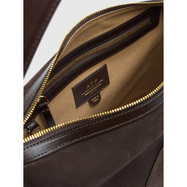 Brown ATP Atelier mini tote bag