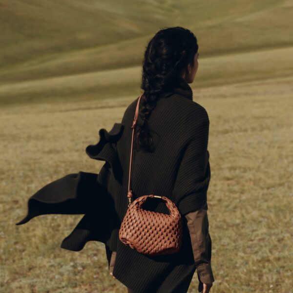 Polène Béri in Onda Cognac Béri in Onda Cognac - Shoulder & Crossbody Bags - Parisian Luxury Leather Bag at Coveti
