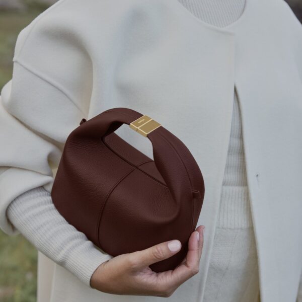 Polène Béri in Sandalwood Béri in Sandalwood - Shoulder & Crossbody Bags - Parisian Luxury Leather Bag at Coveti