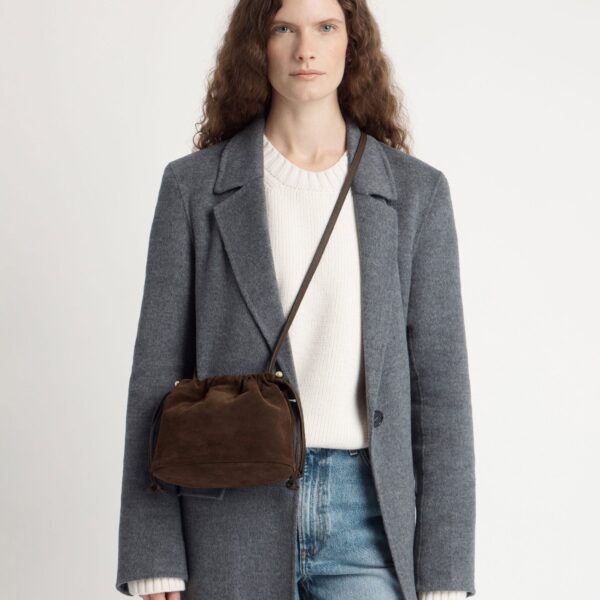 Strathberry Charlotte Drawstring bucket bag