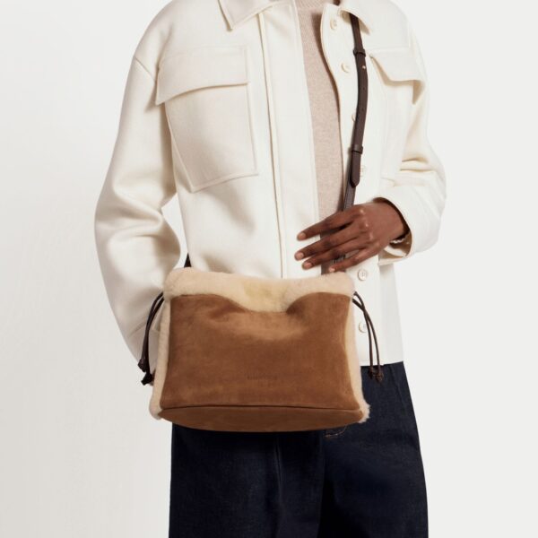 Strathberry Charlotte Midi Drawstring bucket bag