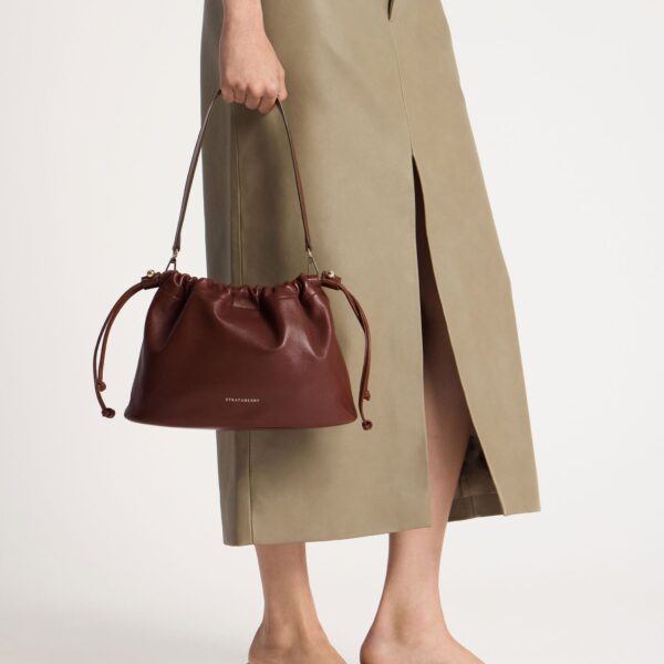 Strathberry Charlotte Midi Drawstring bucket bag