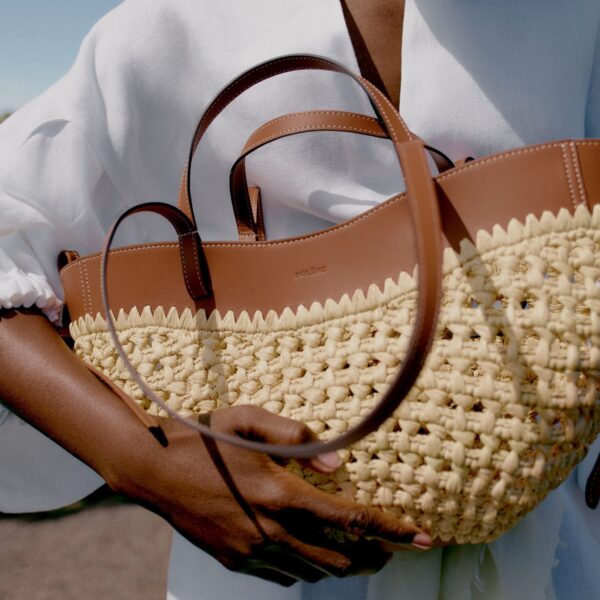 Polène Cyme Mini in Brown Cyme Mini in Brown - Mini Bags - Parisian Luxury Leather Bag at Coveti