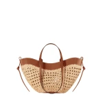 Polène Cyme Mini in Brown Cyme Mini in Brown - Mini Bags - Parisian Luxury Leather Bag at Coveti