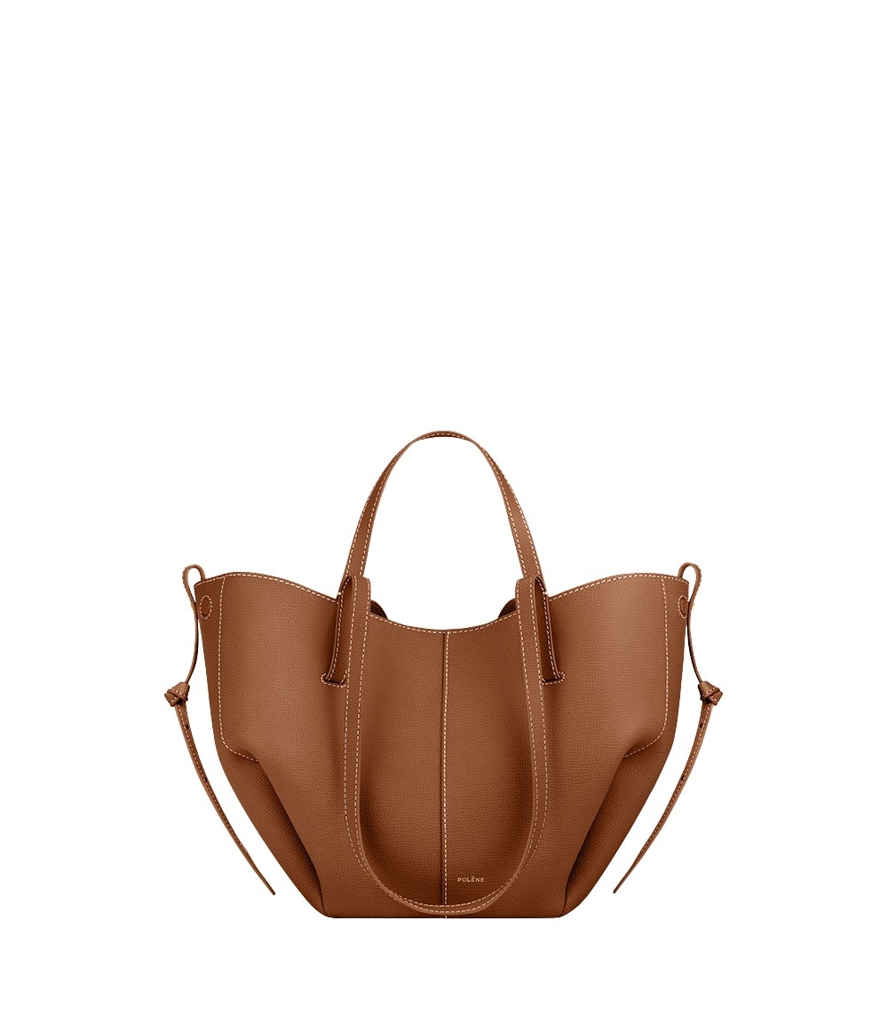 Polène Cyme Mini in Camel Cyme Mini in Camel - Mini Bags - Parisian Luxury Leather Bag at Coveti