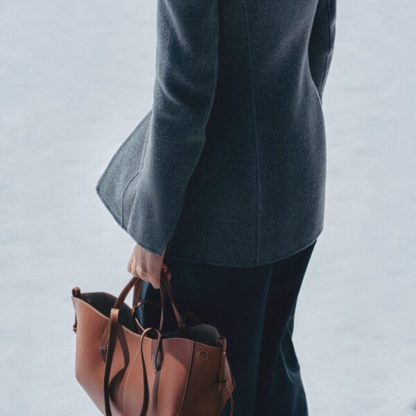 Polène Cyme Mini in Cognac Cyme Mini in Cognac - Mini Bags - Parisian Luxury Leather Bag at Coveti
