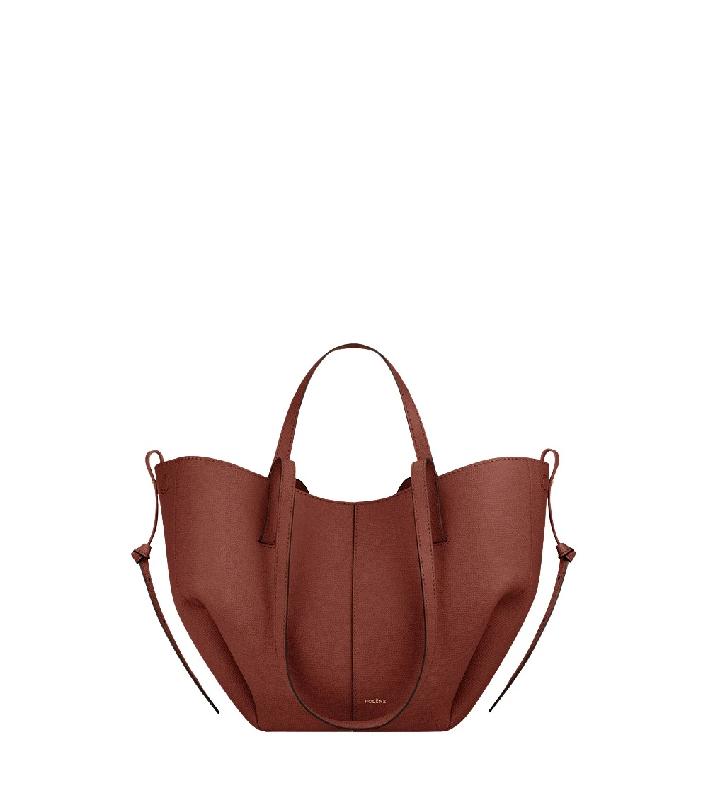 Brown-Cyme-Mini-in-Red-Clay-collection-coveti75187_nobg Polène Cyme Mini in Red Clay Cyme Mini in Red Clay - Mini Bags - Parisian Luxury Leather Bag at Coveti