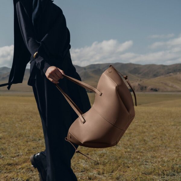 Polène Cyme Mini in Root Cyme Mini in Root - Mini Bags - Parisian Luxury Leather Bag at Coveti