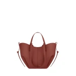 Polène Cyme Mini in Terracotta Cyme Mini in Terracotta - Mini Bags - Parisian Luxury Leather Bag at Coveti