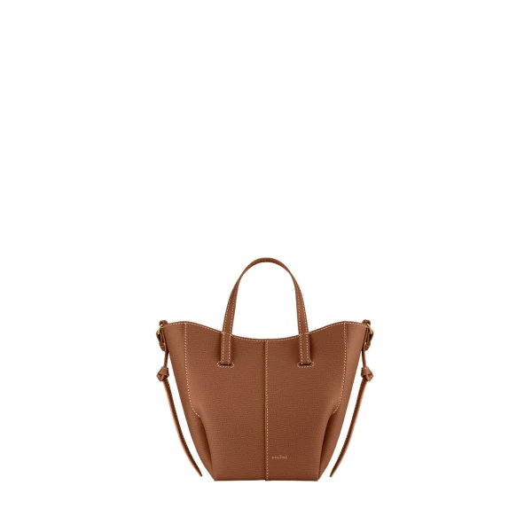 Polene Cyme Tote Nano in Camel Bag