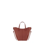 Polène Cyme Tote Nano in Terracotta Cyme Tote Nano in Terracotta - Mini Bags - Parisian Luxury Leather Bag at Coveti