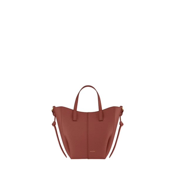 Polene Cyme Tote Nano in Terracotta Bag