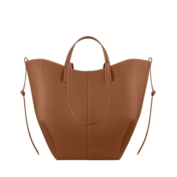 Polene Cyme Tote in Camel Bag