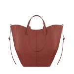 Polène Cyme Tote in Terracotta Cyme Tote in Terracotta - Totes & Top-Handle Bags - Parisian Luxury Leather Bag at Coveti