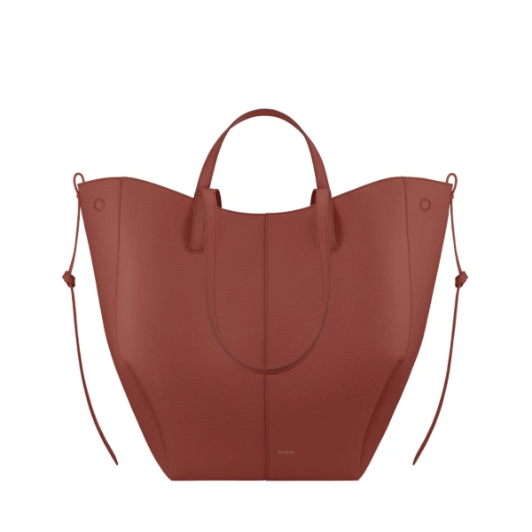 Polene Cyme Tote in Terracotta Bag