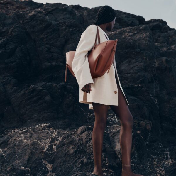 Polène Cyme in Cognac Cyme in Cognac - Totes & Top-Handle Bags - Parisian Luxury Leather Bag at Coveti