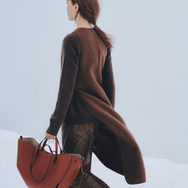 Polène Cyme in Red Clay Cyme in Red Clay - Totes & Top-Handle Bags - Parisian Luxury Leather Bag at Coveti