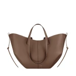 Polène Cyme in Root Cyme in Root - Totes & Top-Handle Bags - Parisian Luxury Leather Bag at Coveti