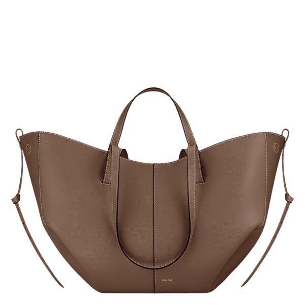 Polène Cyme in Root Cyme in Root - Totes & Top-Handle Bags - Parisian Luxury Leather Bag at Coveti