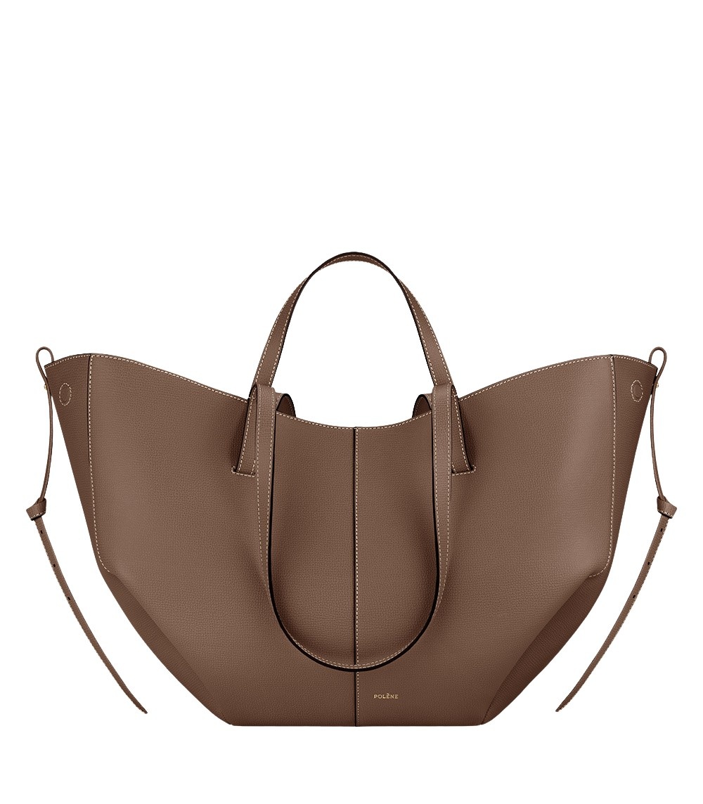 Polène Cyme in Root Cyme in Root - Totes & Top-Handle Bags - Parisian Luxury Leather Bag at Coveti