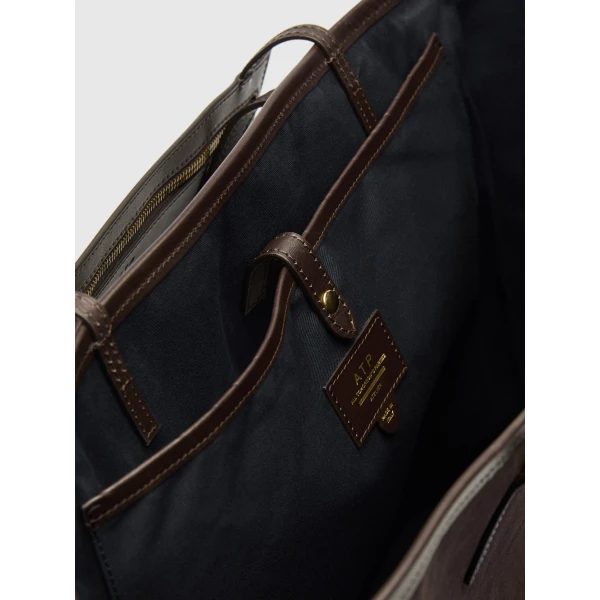 Brown ATP Atelier tote bag