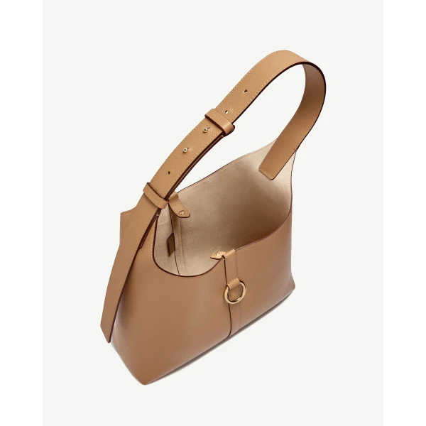 Strathberry Kite Hobo in Caramel, view 6