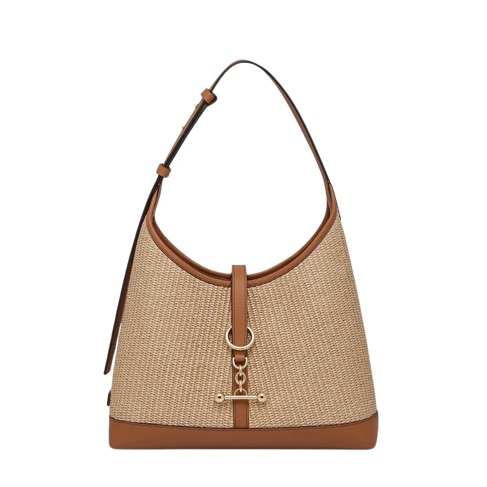 Brown-Kite-Hobo-in-Tan-and-Natural-Raffia44481_nobg Strathberry Kite Hobo crossbody bag