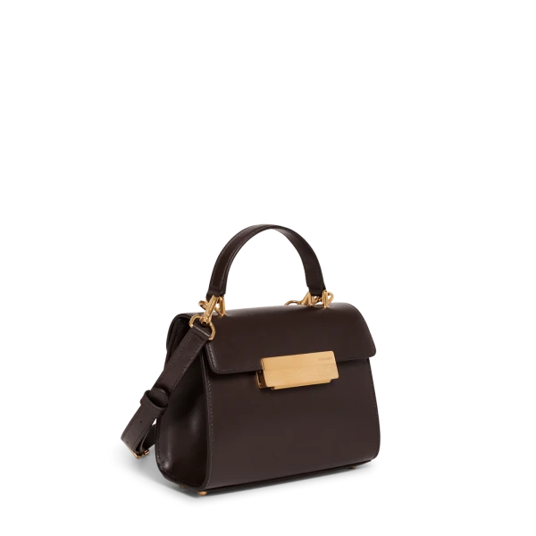 Ateliers Auguste Mini Capucine in Chocolate bag