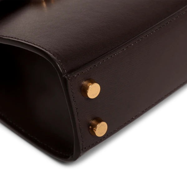 Ateliers Auguste Mini Capucine in Chocolate bag