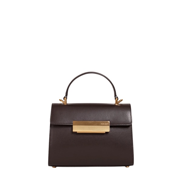Ateliers Auguste Mini Capucine in Chocolate bag