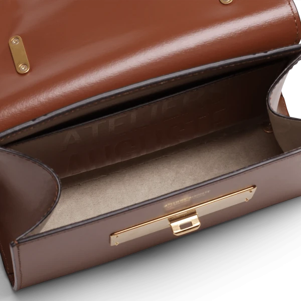 Ateliers Auguste Mini Capucine in Tan bag