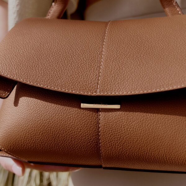 Polène Mokki Mini in Camel Mokki Mini in Camel - Mini Bags - Parisian Luxury Leather Bag at Coveti