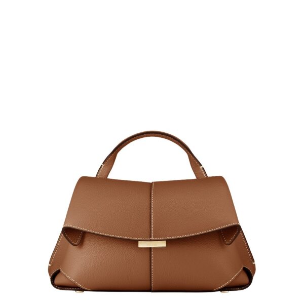 Polène Mokki Mini in Camel Mokki Mini in Camel - Mini Bags - Parisian Luxury Leather Bag at Coveti