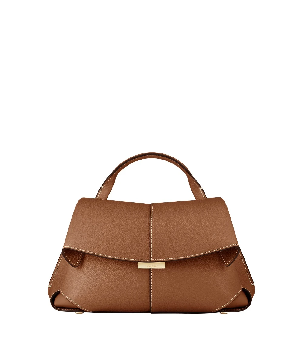 Polène Mokki Mini in Camel Mokki Mini in Camel - Mini Bags - Parisian Luxury Leather Bag at Coveti