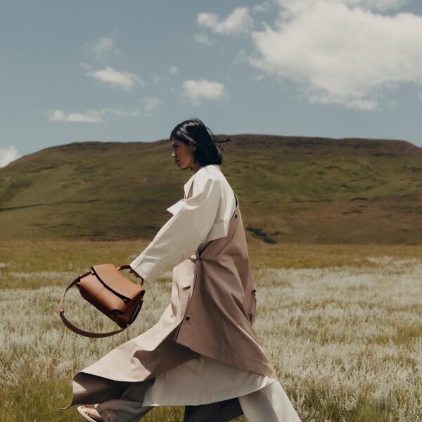 Polène Mokki in Camel Mokki in Camel - Shoulder & Crossbody Bags - Parisian Luxury Leather Bag at Coveti