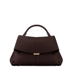Polène Mokki in Ebony Mokki in Ebony - Shoulder & Crossbody Bags - Parisian Luxury Leather Bag at Coveti
