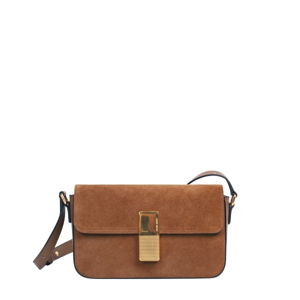 Ateliers Auguste Monceau Baguette in Tan bag