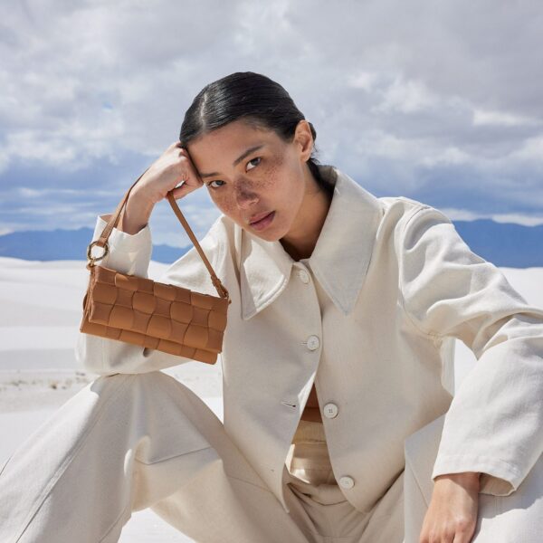 Polène Neiti in Camel Neiti in Camel - Shoulder & Crossbody Bags - Parisian Luxury Leather Bag at Coveti
